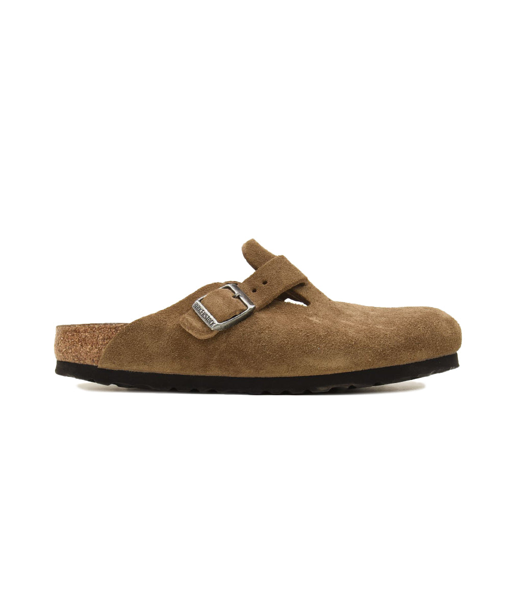 Sabot Boston SFB Suede Leather BIRKENSTOCK Unisex - Marrone