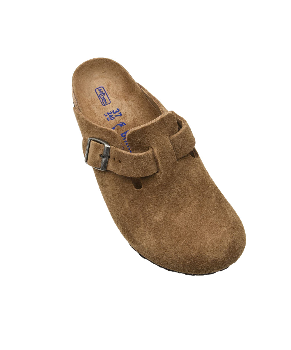 Sabot Boston SFB Suede Leather BIRKENSTOCK Unisex - Marrone
