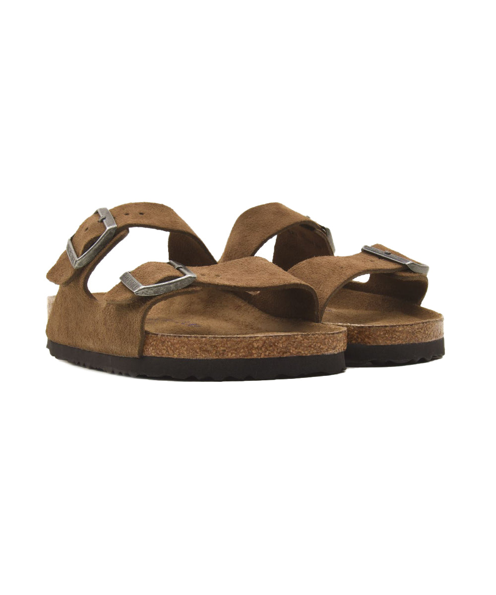 Sandalo Arizona SFB Suede Leather BIRKENSTOCK Donna - Marrone