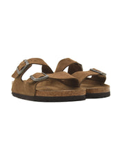 Sandalo Arizona SFB Suede Leather BIRKENSTOCK Donna - Marrone