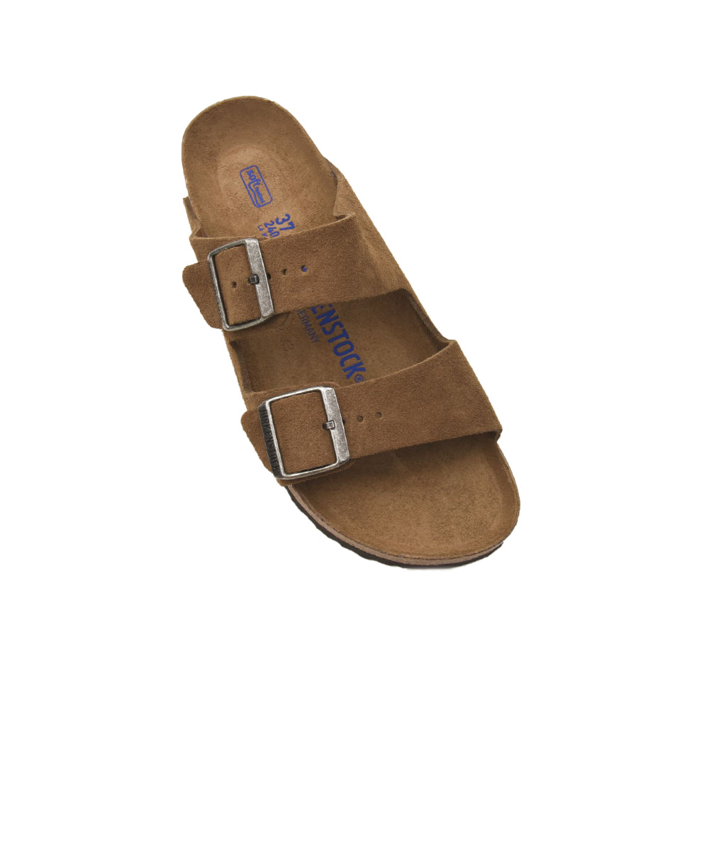 Sandalo Arizona SFB Suede Leather BIRKENSTOCK Donna - Marrone
