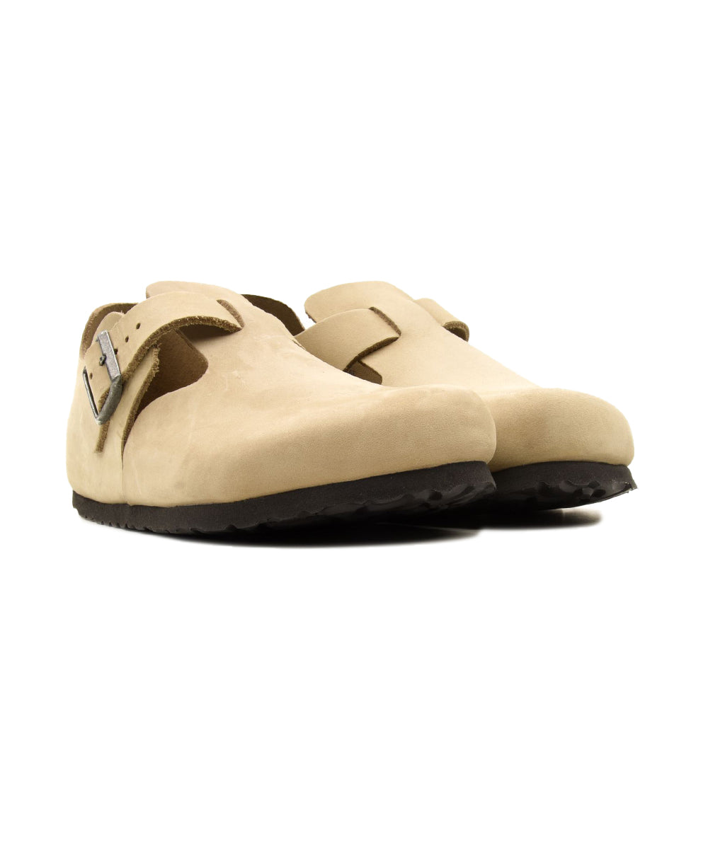 Scarpa London Oiled Leather BIRKENSTOCK Unisex - Marrone
