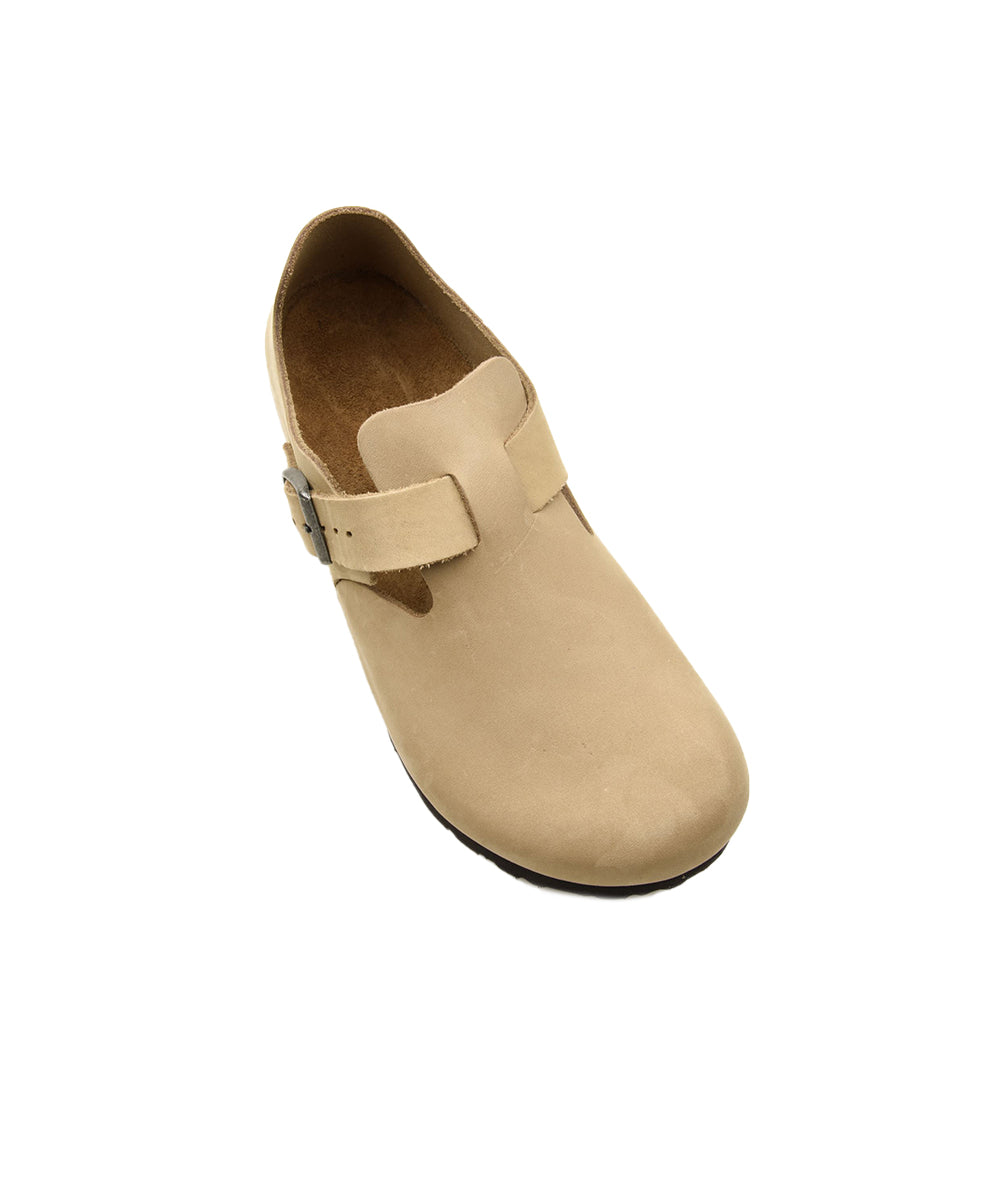 Scarpa London Oiled Leather BIRKENSTOCK Unisex - Marrone