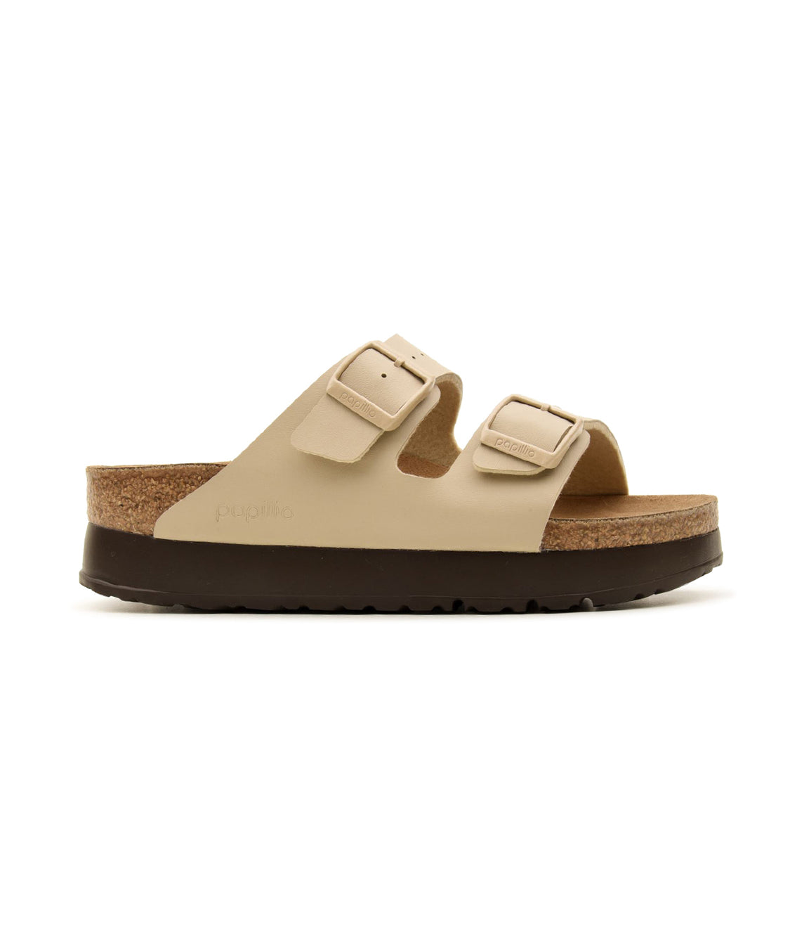 Sandalo Arizona Platform Birko Flor BIRKENSTOCK Donna - Beige