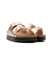 Sandalo Arizona Platform Birko Flor BIRKENSTOCK Donna - Bronzo