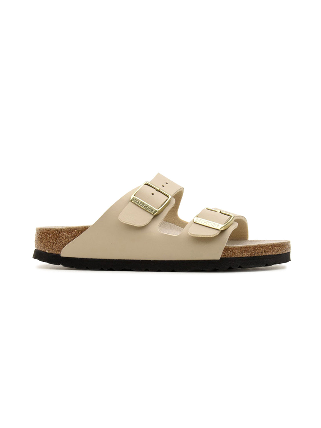 Sandalo Arizona triples Birko Flor BIRKENSTOCK Donna - Beige