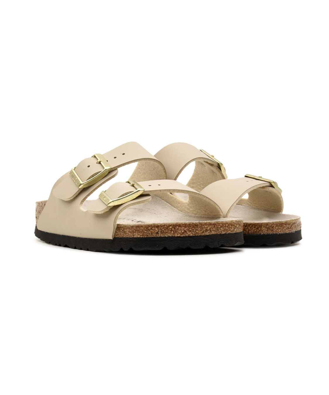 Sandalo Arizona triples Birko Flor BIRKENSTOCK Donna - Beige