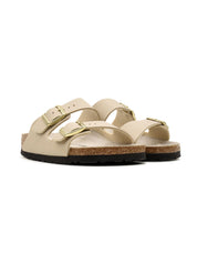 Sandalo Arizona triples Birko Flor BIRKENSTOCK Donna - Beige