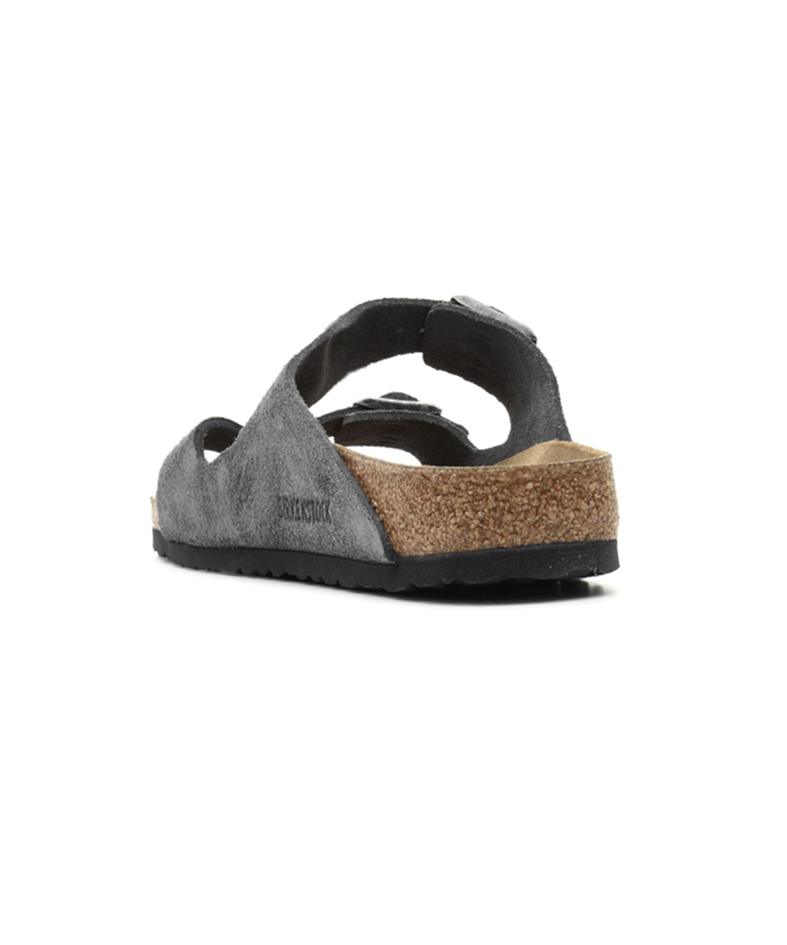 Sandalo Arizona Suede Leather BIRKENSTOCK Unisex - Grigio