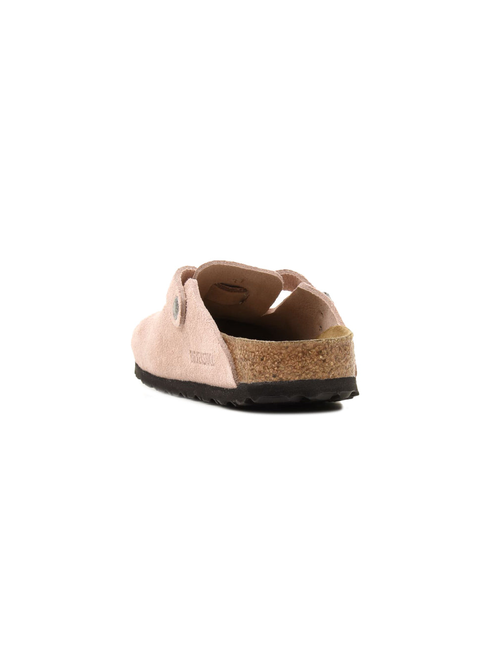 Sabot Boston Suede Leather BIRKENSTOCK Unisex - Rosa