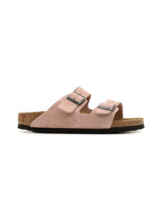 Sandalo Arizona Suede Leather BIRKENSTOCK Unisex - Rosa