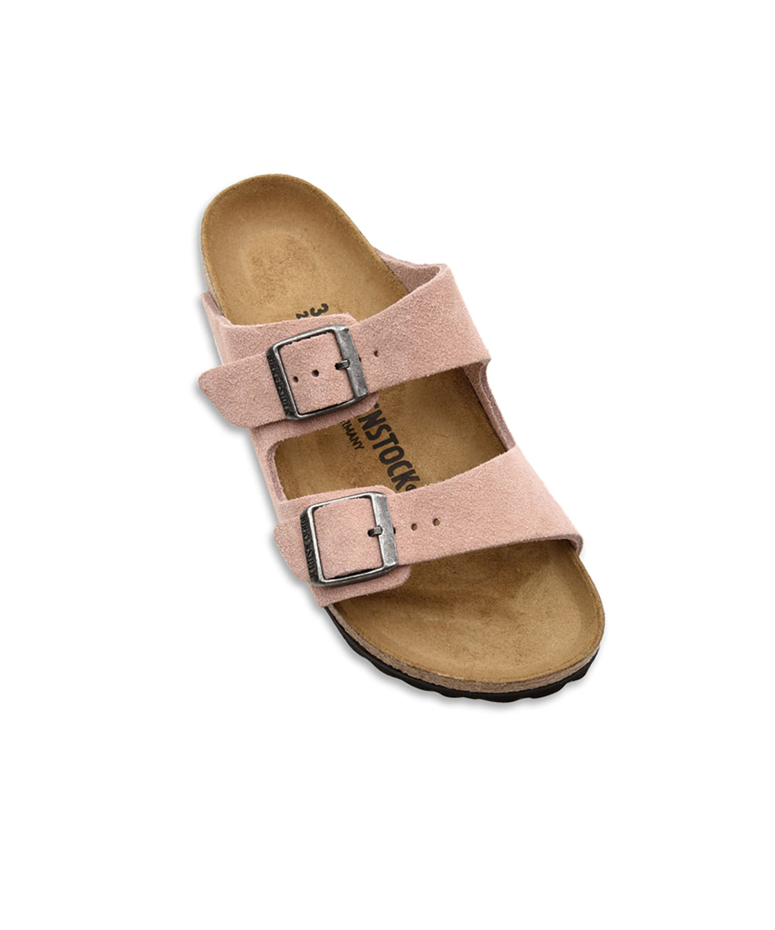 Sandalo Arizona Suede Leather BIRKENSTOCK Unisex - Rosa