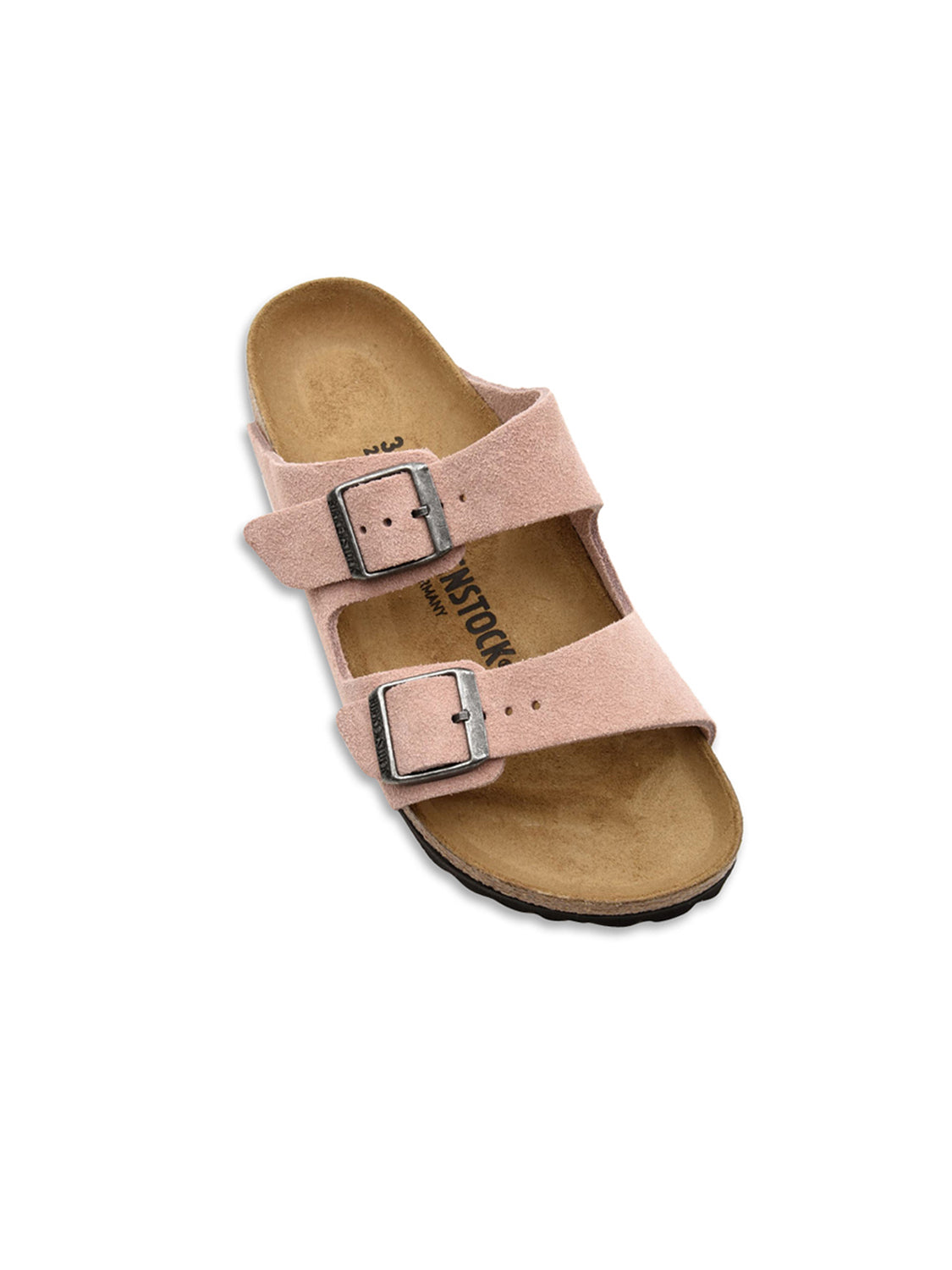 Sandalo Arizona Suede Leather BIRKENSTOCK Unisex - Rosa