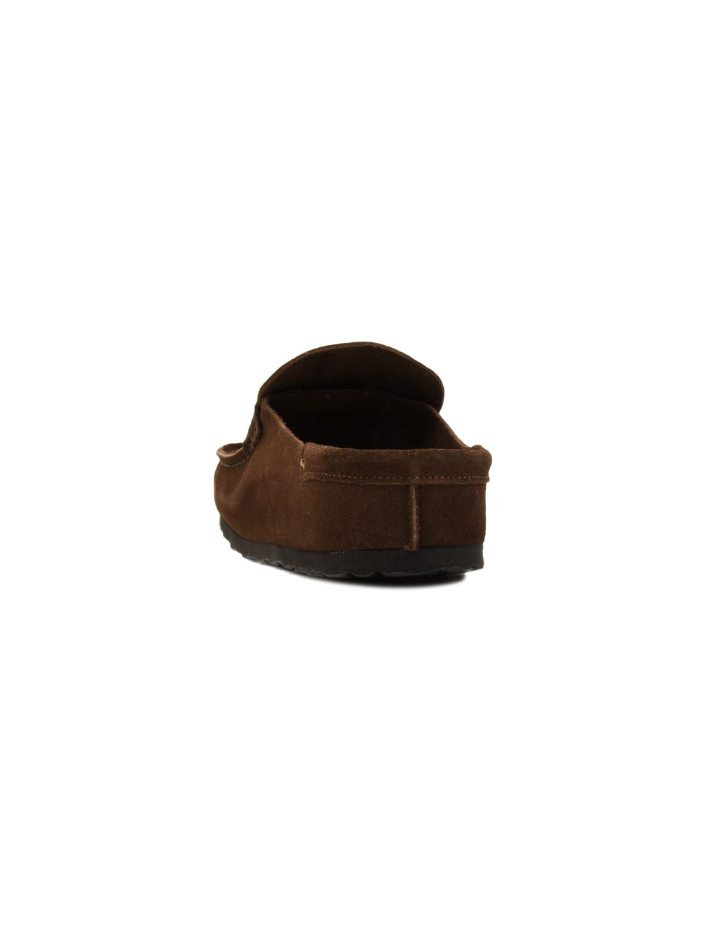 Sabot Naples Wrapped Suede Leather BIRKENSTOCK Unisex - Marrone