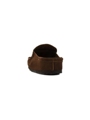 Sabot Naples Wrapped Suede Leather BIRKENSTOCK Unisex - Marrone