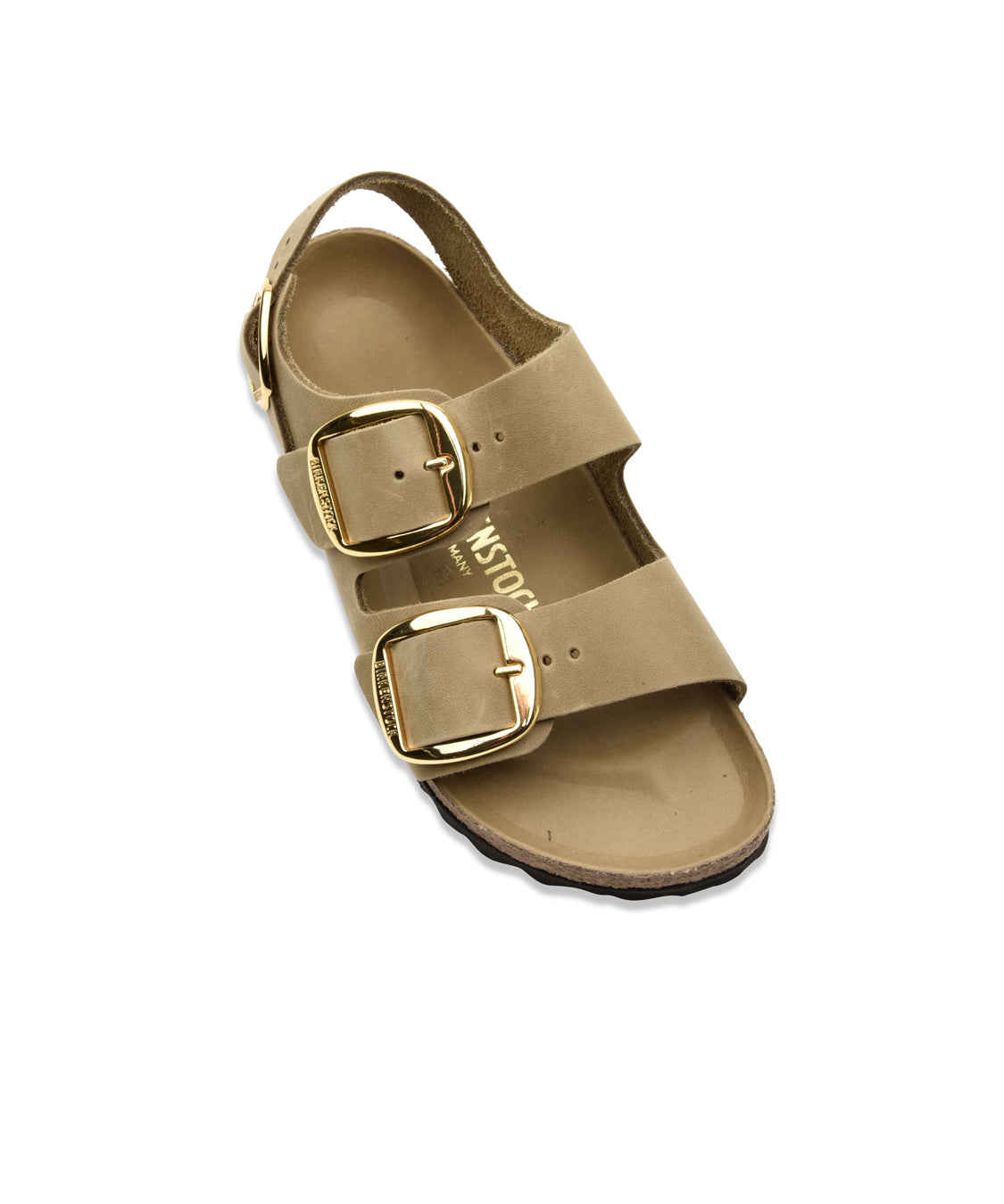 Sandalo Milano Big Buckle Oiled Leather BIRKENSTOCK Donna - Marrone