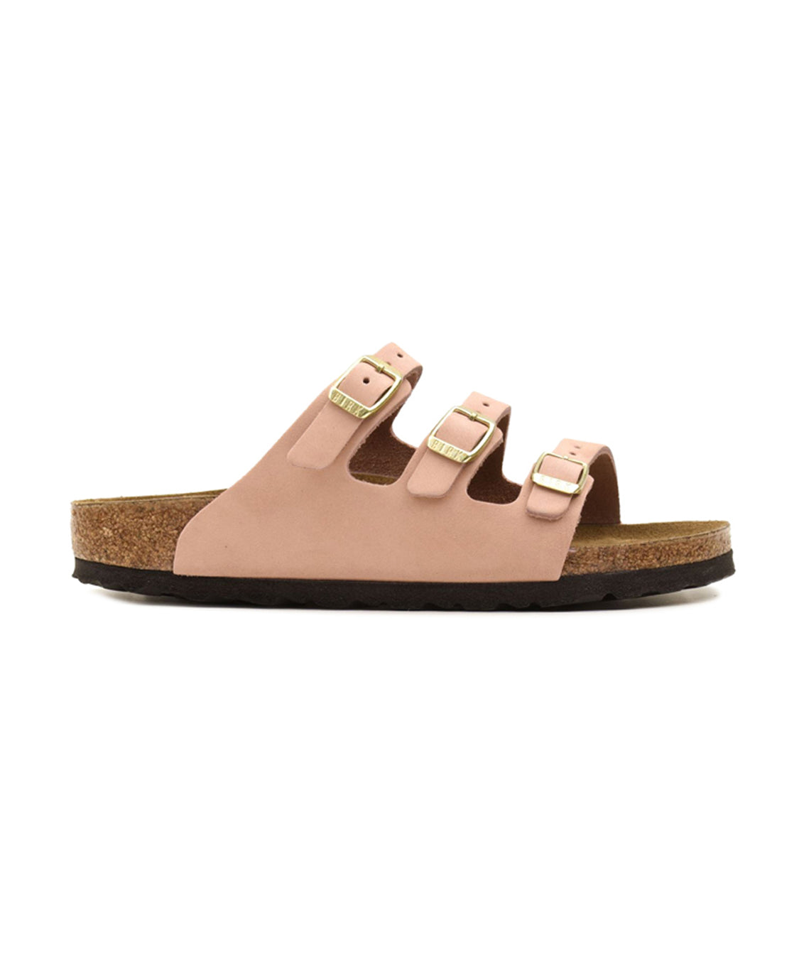 Sandalo Florida Nubuck Leather BIRKENSTOCK Donna - Rosa
