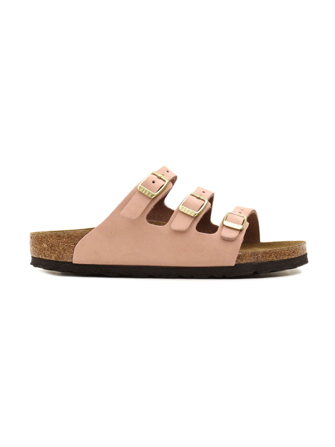 Sandalo Florida Nubuck Leather BIRKENSTOCK Donna - Rosa