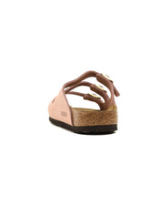 Sandalo Florida Nubuck Leather BIRKENSTOCK Donna - Rosa