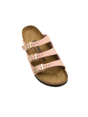 Sandalo Florida Nubuck Leather BIRKENSTOCK Donna - Rosa
