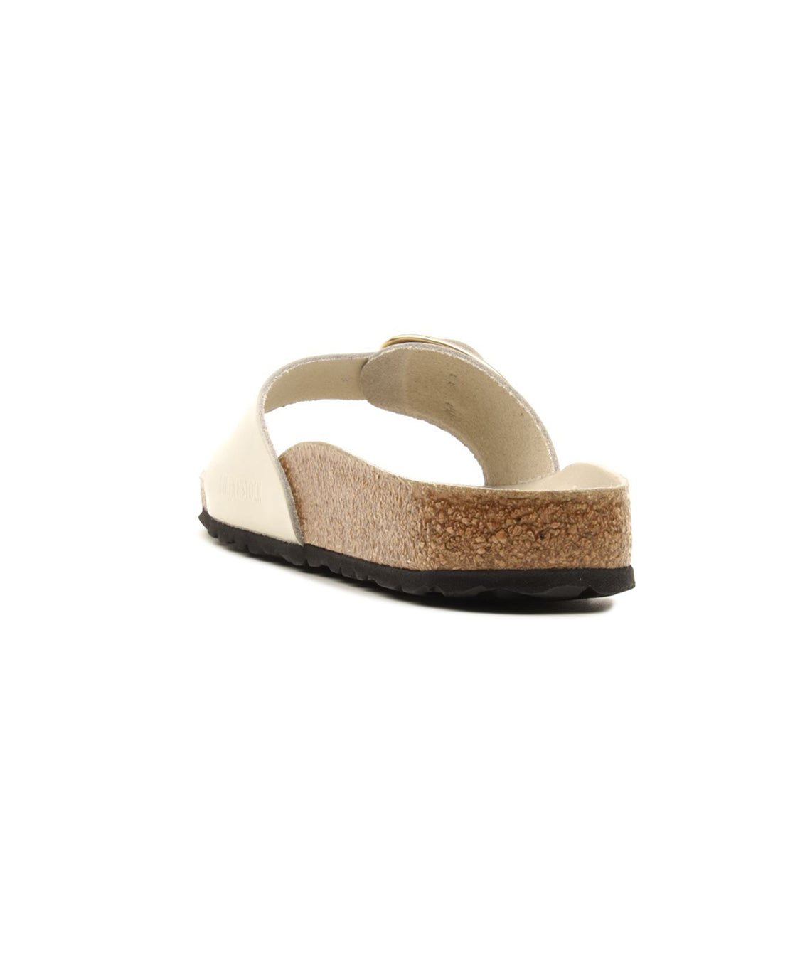 Ciabatta Madrid Big Buckle Natural Leather BIRKENSTOCK Donna - Bianco