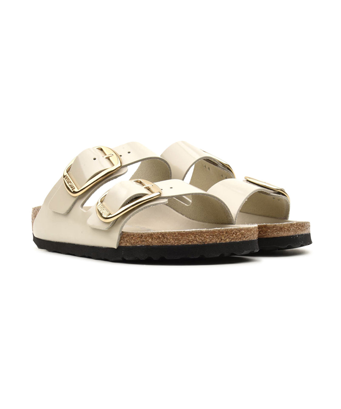 Sandalo Arizona Big Buckle Natural Leather BIRKENSTOCK Donna - Bianco