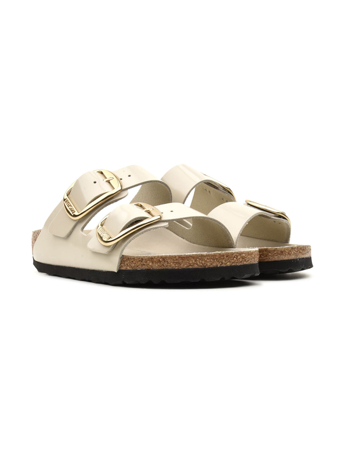 Sandalo Arizona Big Buckle Natural Leather BIRKENSTOCK Donna - Bianco