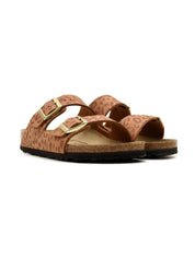 Sandalo Arizona Leo Synthetics BIRKENSTOCK Donna - Marrone