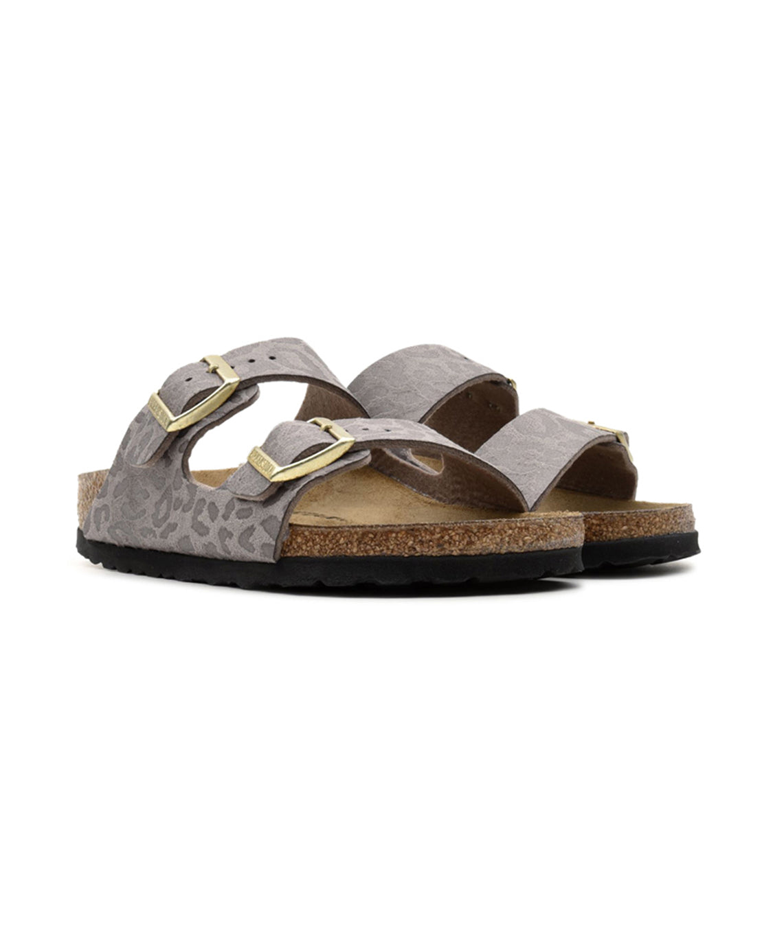 Sandalo Arizona Leo Synthetics BIRKENSTOCK Donna - Gray Taupe