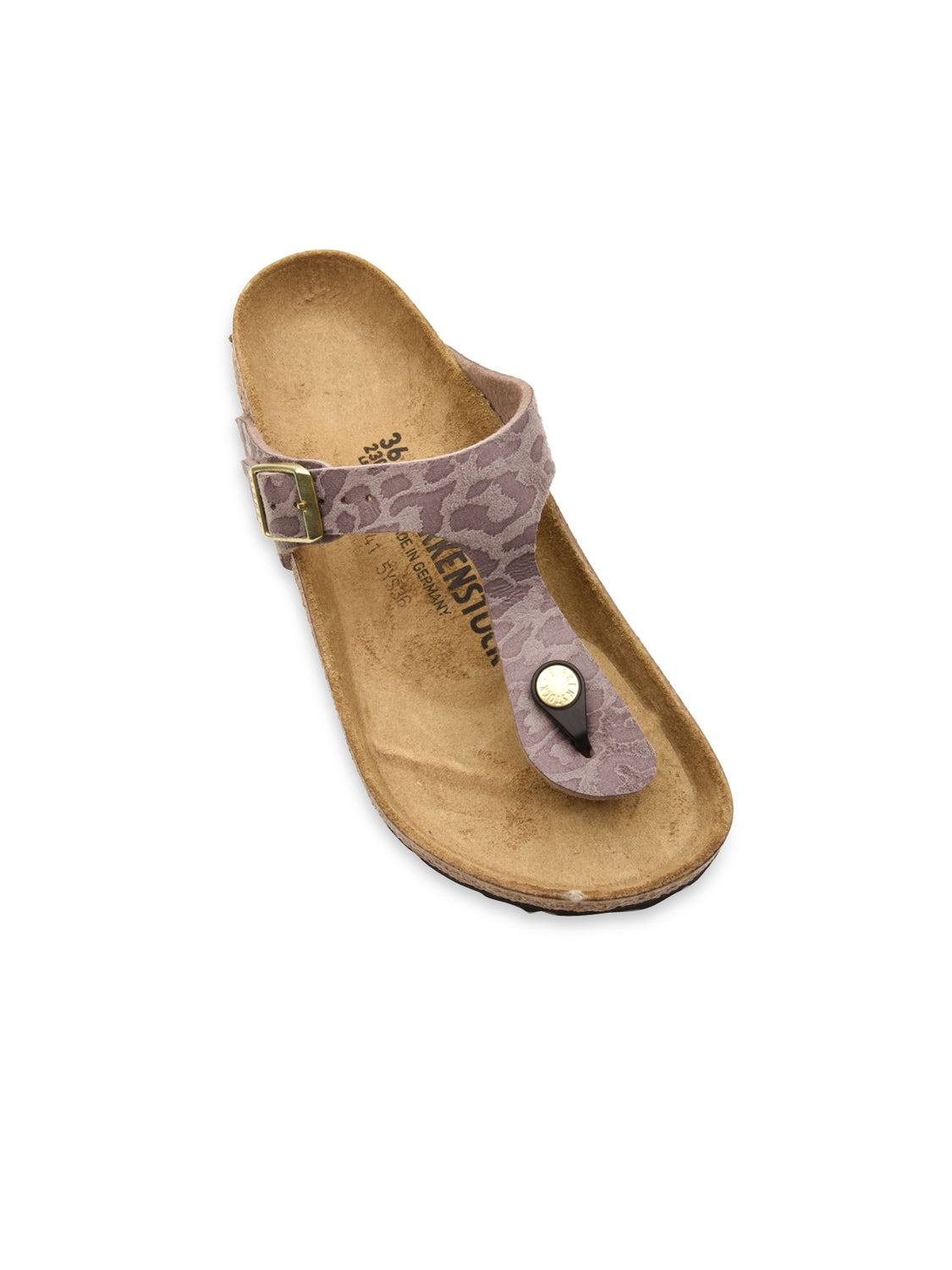Infradito Gizeh Leo Synthetics BIRKENSTOCK Donna - Marrone