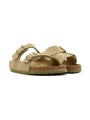 Sandalo Arizona Suede Leather BIRKENSTOCK Unisex - Verde