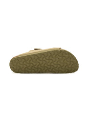 Sandalo Arizona Suede Leather BIRKENSTOCK Unisex - Verde