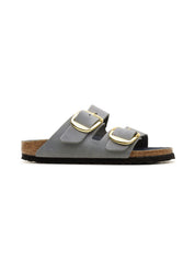Sandalo Arizona Big Buckle Oiled Leather BIRKENSTOCK Donna - Grigio