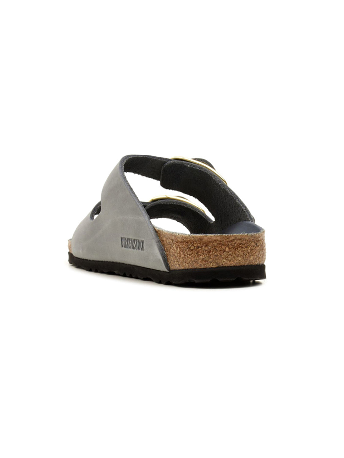 Sandalo Arizona Big Buckle Oiled Leather BIRKENSTOCK Donna - Grigio