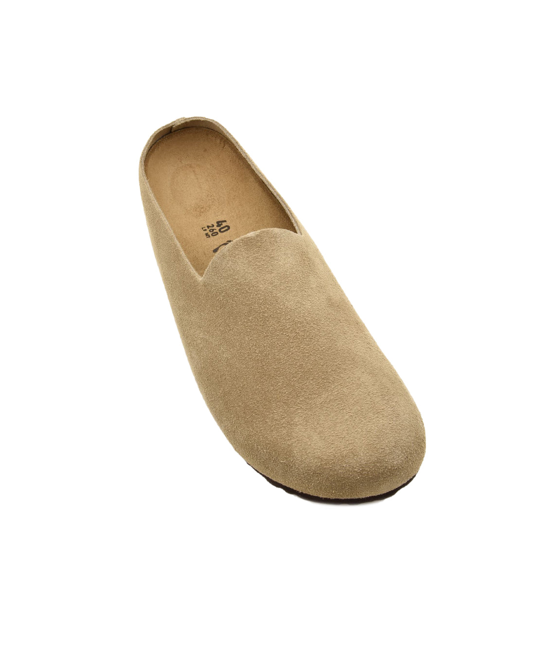 Sabot Amsterdam Wrapped Suede Leather BIRKENSTOCK Unisex - Grigio