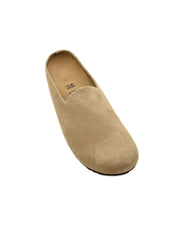 Sabot Amsterdam Wrapped Suede Leather BIRKENSTOCK Unisex - Grigio
