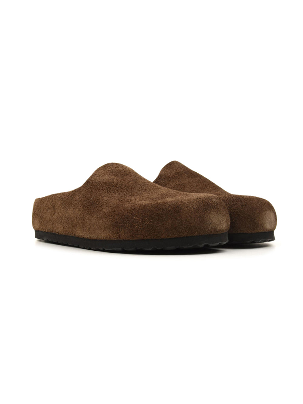 Sabot Amsterdam Wrapped Suede Leather BIRKENSTOCK Unisex - Marrone