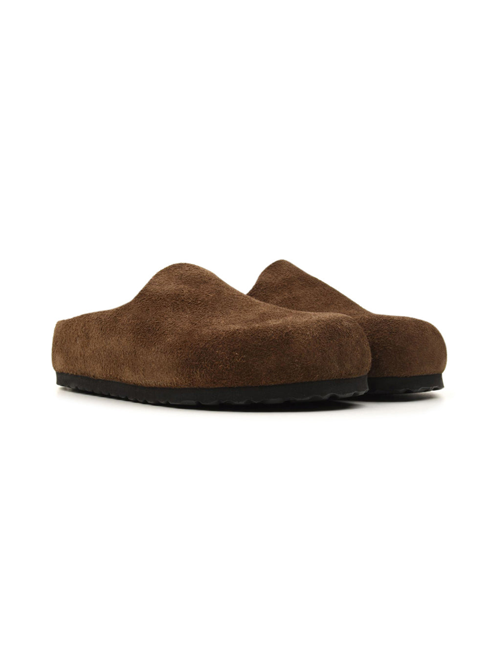 Sabot Amsterdam Wrapped Suede Leather BIRKENSTOCK Unisex - Marrone