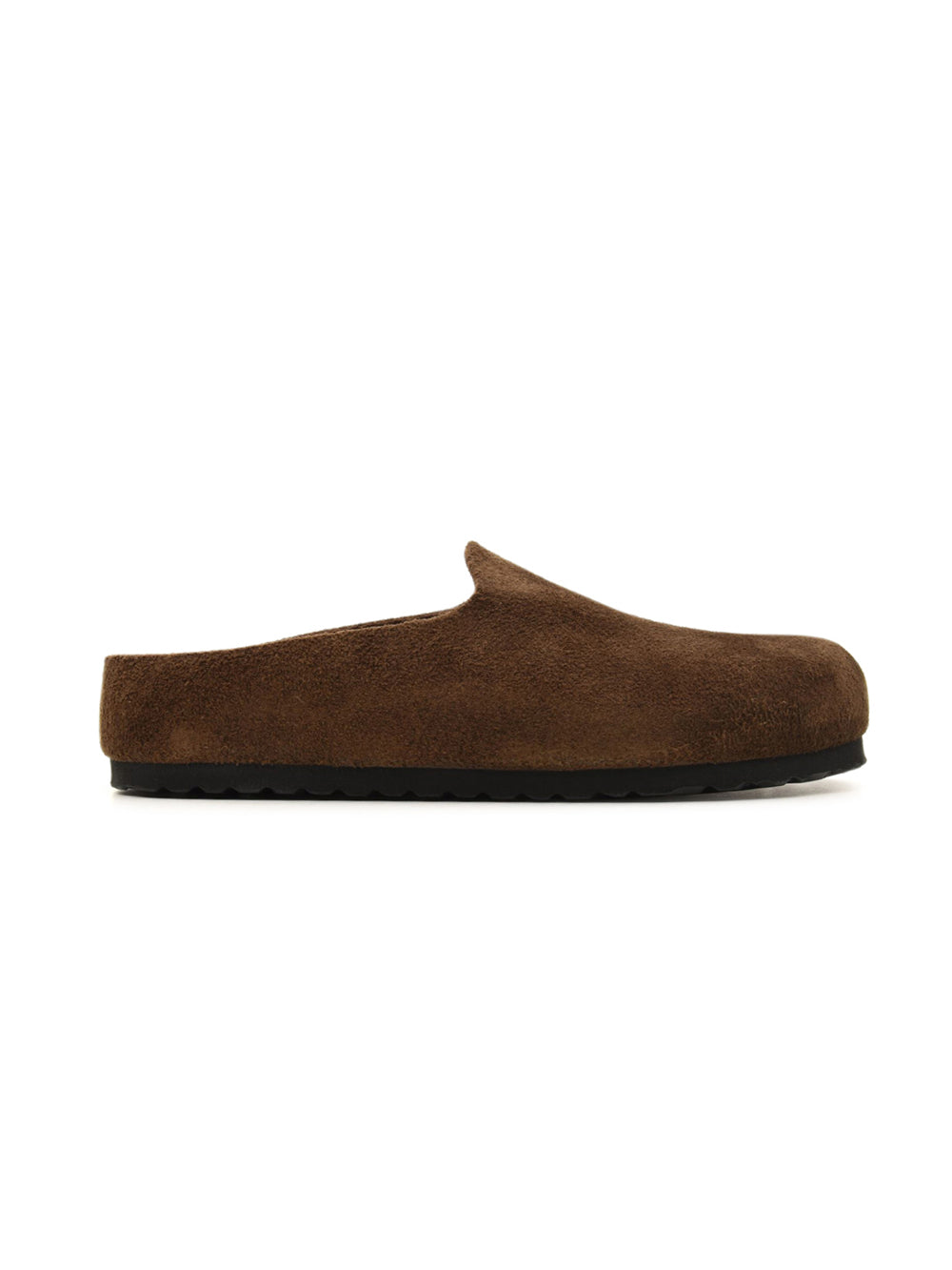 Sabot Amsterdam Wrapped Suede Leather BIRKENSTOCK Unisex - Marrone