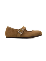 Ballerina Santa Clarita Nubuck Leather BIRKENSTOCK Donna - Marrone