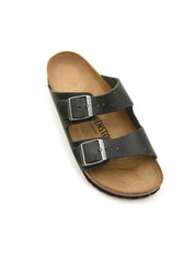 Sandalo Arizona Oiled Leather BIRKENSTOCK Unisex - Thyme