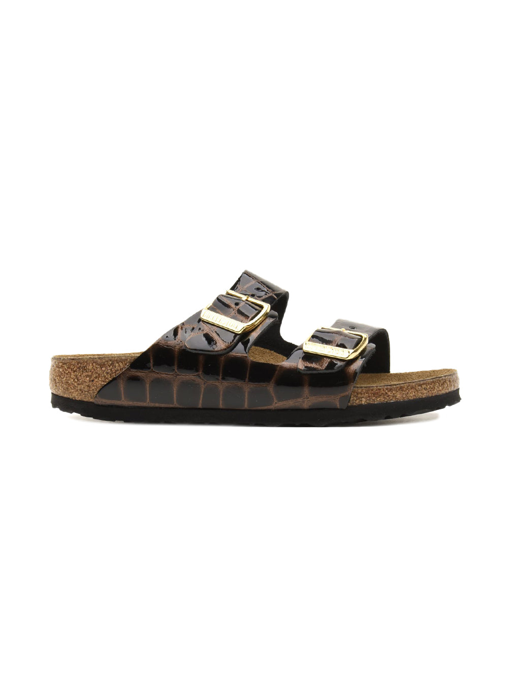 Sandalo Arizona Emboss Natural Leather BIRKENSTOCK Donna -