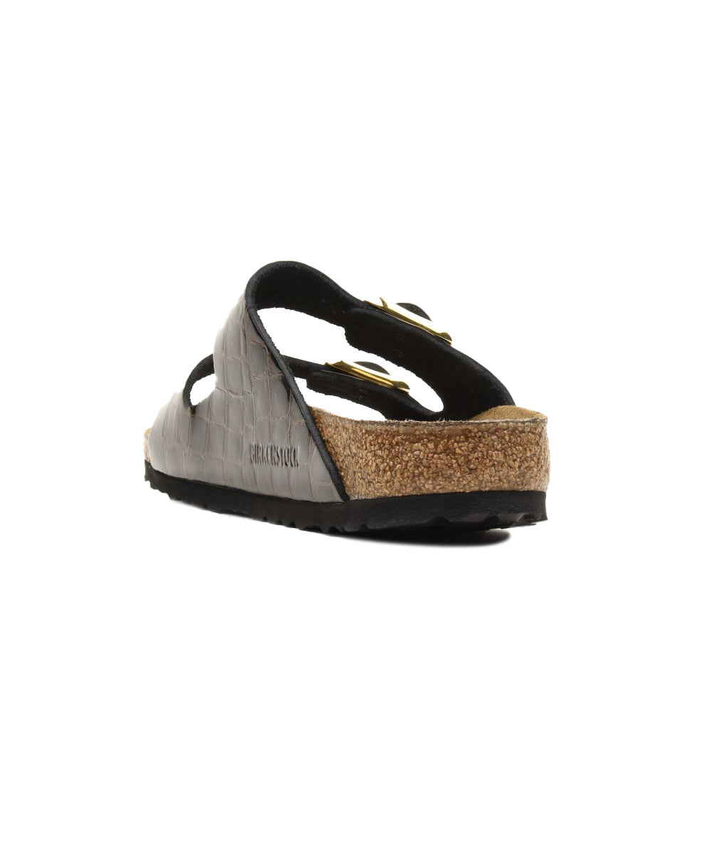 Sandalo Arizona Emboss Natural Leather BIRKENSTOCK Donna -
