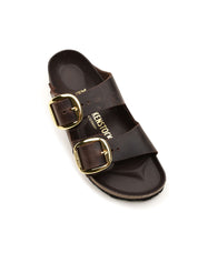 Sandalo Arizona Big Buckle HEX Oiled Leather BIRKENSTOCK Donna - Marrone