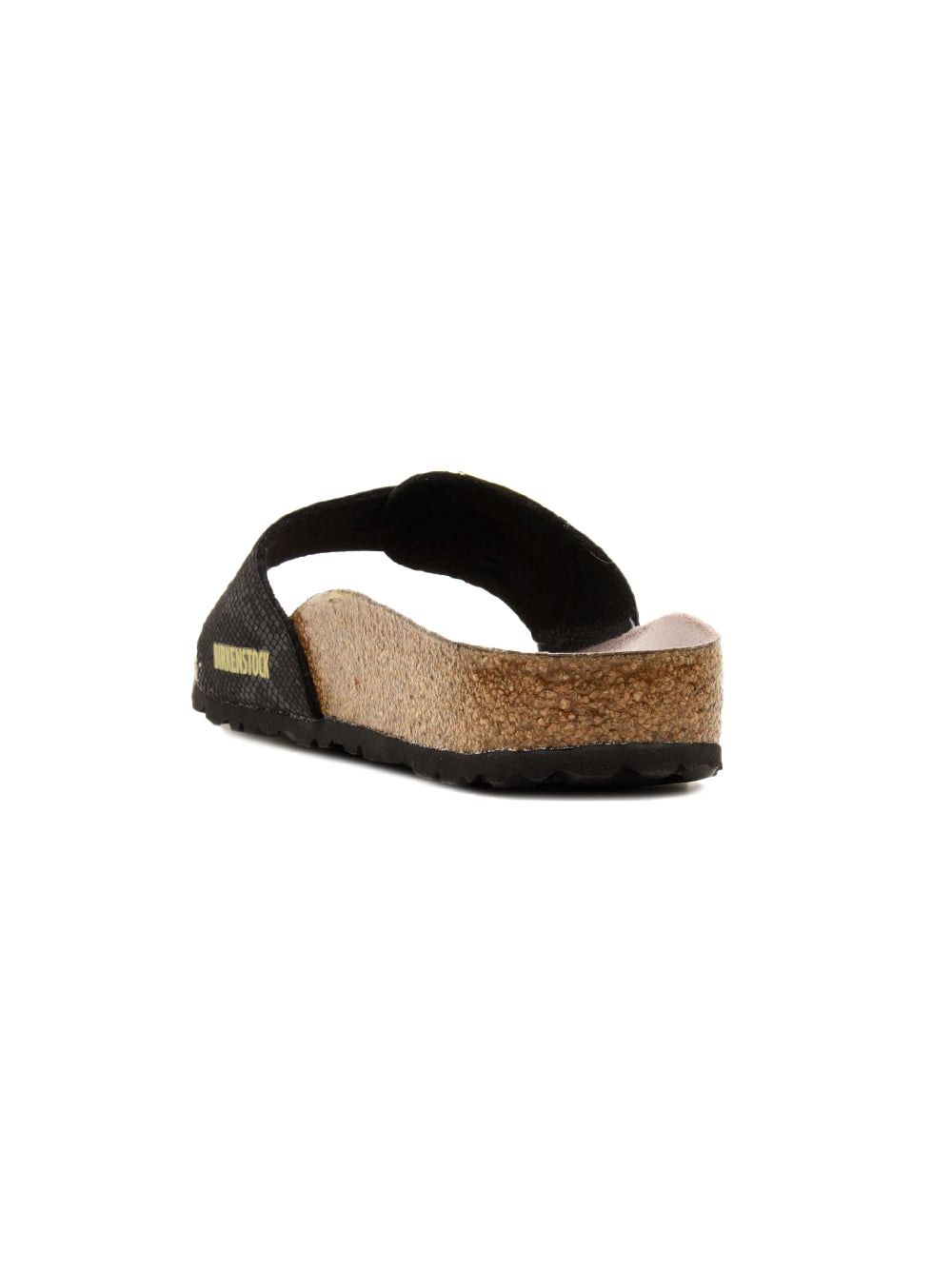 Ciabatta Madrid Big Buckle Python Synthetics BIRKENSTOCK Donna - Nero