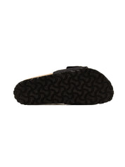 Ciabatta Madrid Big Buckle Python Synthetics BIRKENSTOCK Donna - Nero
