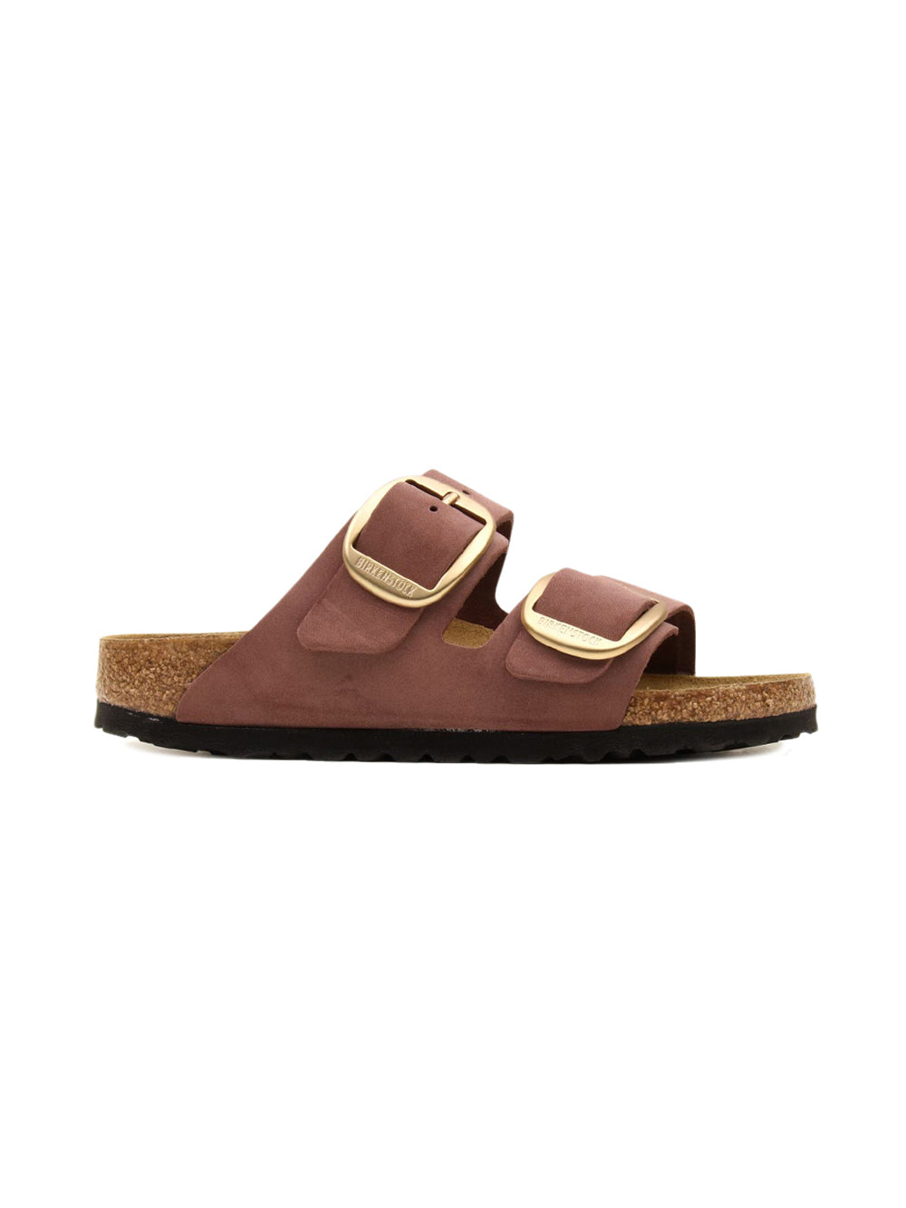 Sandalo Arizona Big Buckle Nubuck Leather BIRKENSTOCK Donna - Pepper