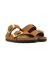 Sandalo Arizona Big Buckle Nubuck Leather BIRKENSTOCK Donna - Marrone