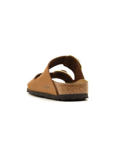 Sandalo Arizona Big Buckle Nubuck Leather BIRKENSTOCK Donna - Marrone