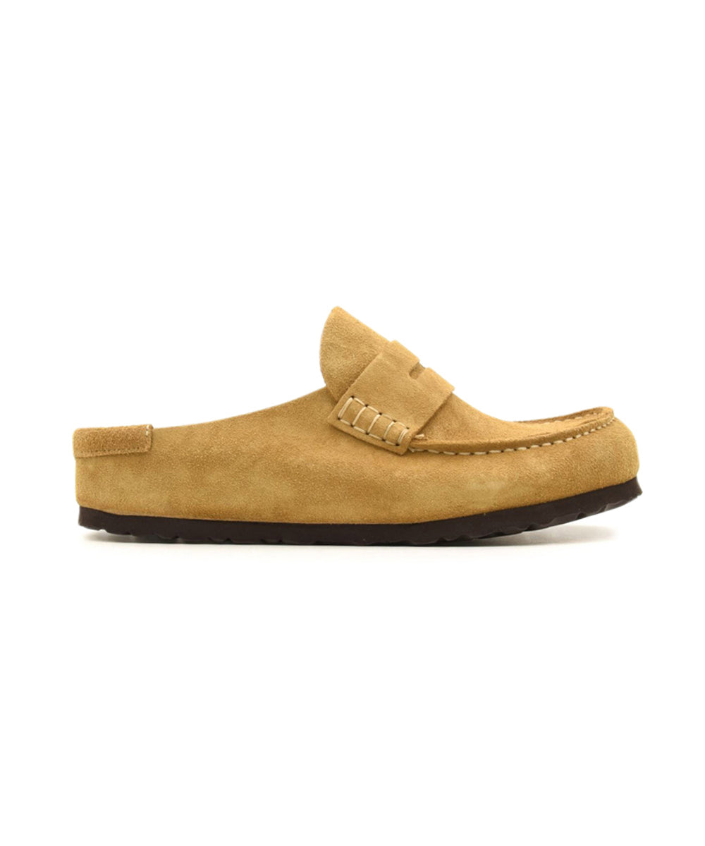 Sabot Naples Wrapped Suede Leather BIRKENSTOCK Unisex -